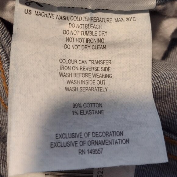 FSBN Light Blue Distressed Denim Jeans - Picture 12 of 12